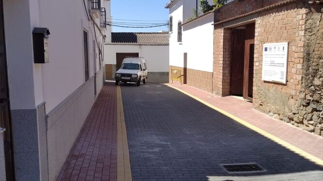 Una calle de Villaviciosa de Córdoba.