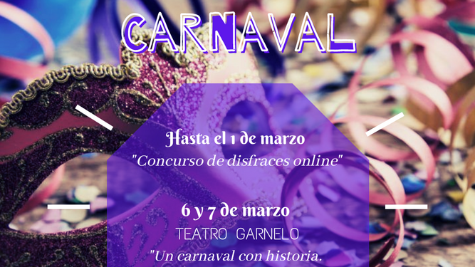 Cartel de la actividad de Carnaval.