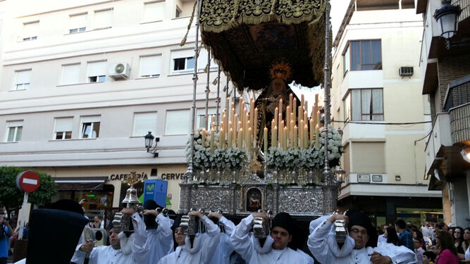 Virgen de los Dolores, Servitas.