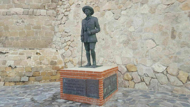 Estatua de Franco en Melilla.
