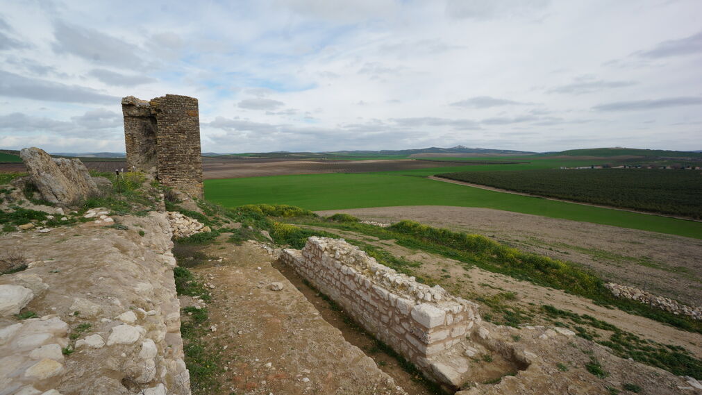 El castillo de Dos Hermanas de Montemayor, en fotograf&iacute;as