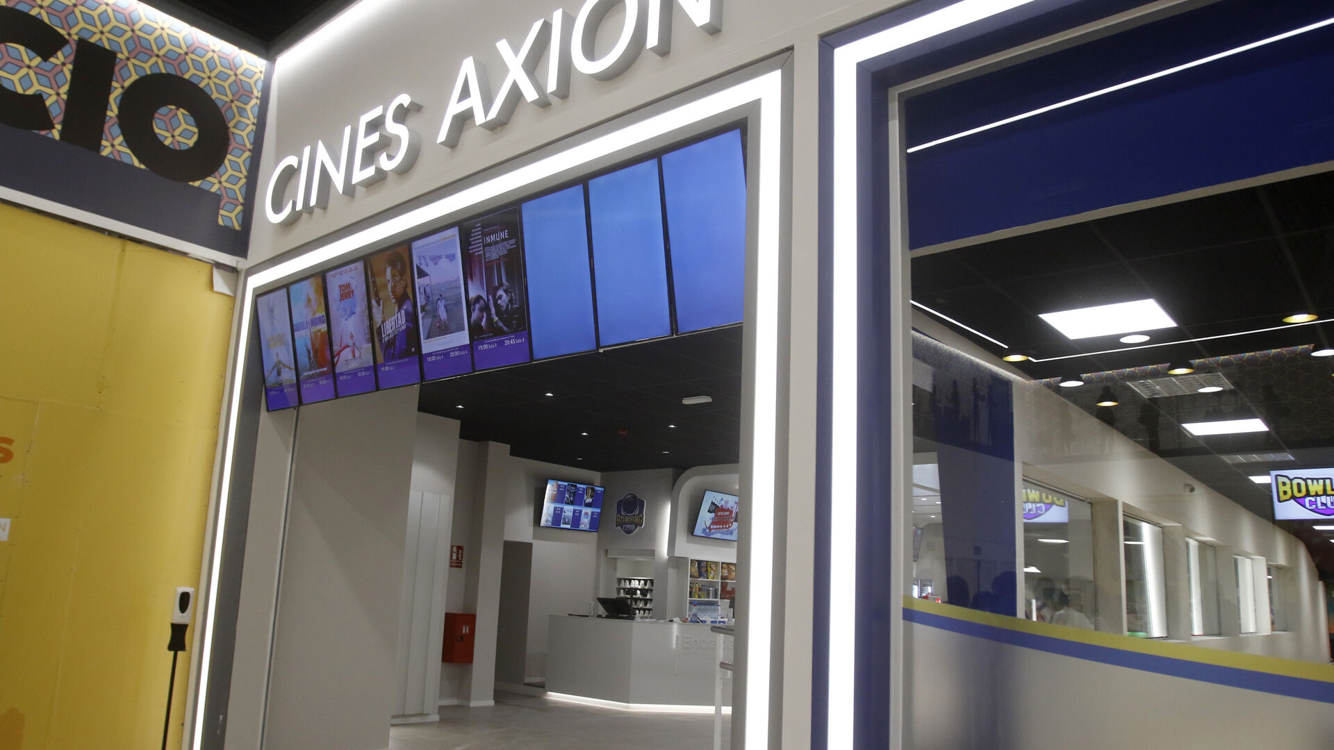 Los nuevos cines Axion del centro comercial El Arc&aacute;ngel, en fotograf&iacute;as