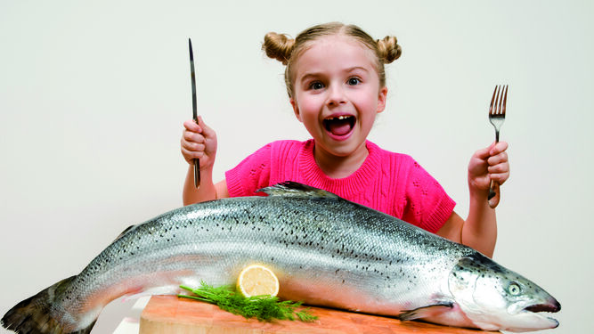 Pescado y niños, una cuestión de educación alimentaria.