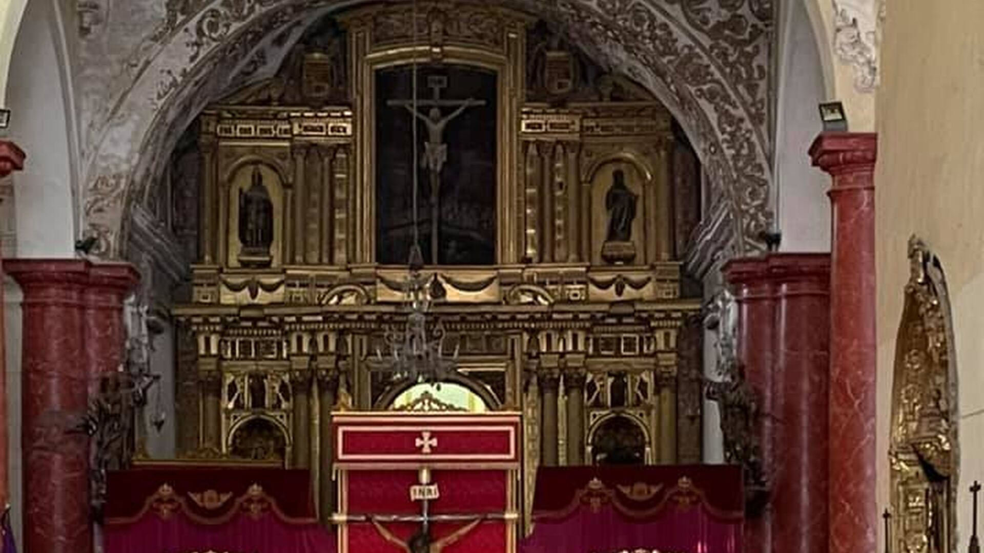 MONTILLA. Cristo del Perd&oacute;n en la iglesia de San Agust&iacute;n.