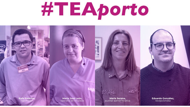 Cartel promocional de la campaña '#TEAporto'.