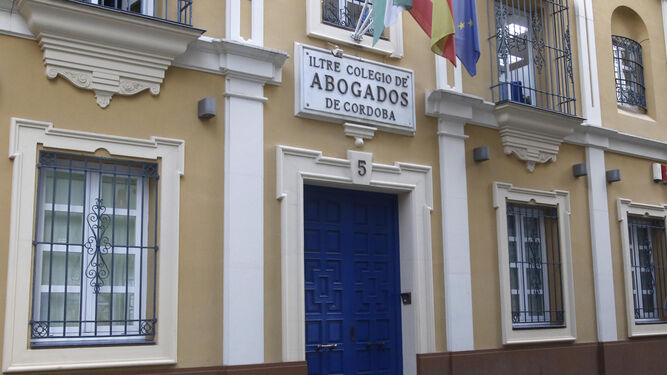 Fachada del Colegio de Abogados de Córdoba.