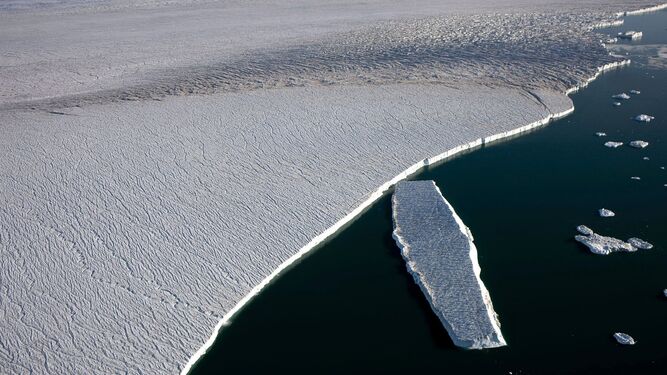 El deshielo del Ártico se acelera con el calentamiento