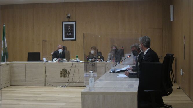Un momento del juicio en la Audiencia de Córdoba.