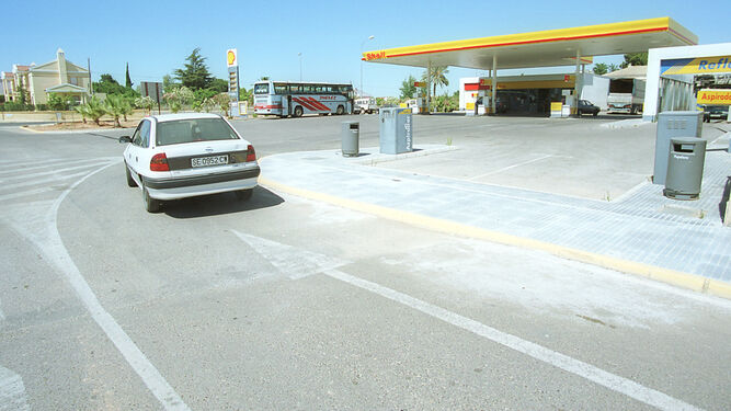 En la imagen, gasolinera Shell  en Espartinas (Sevilla).