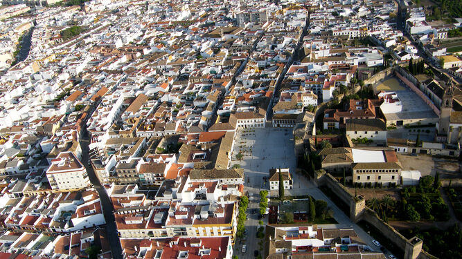 Vista aérea de Palma del Río.