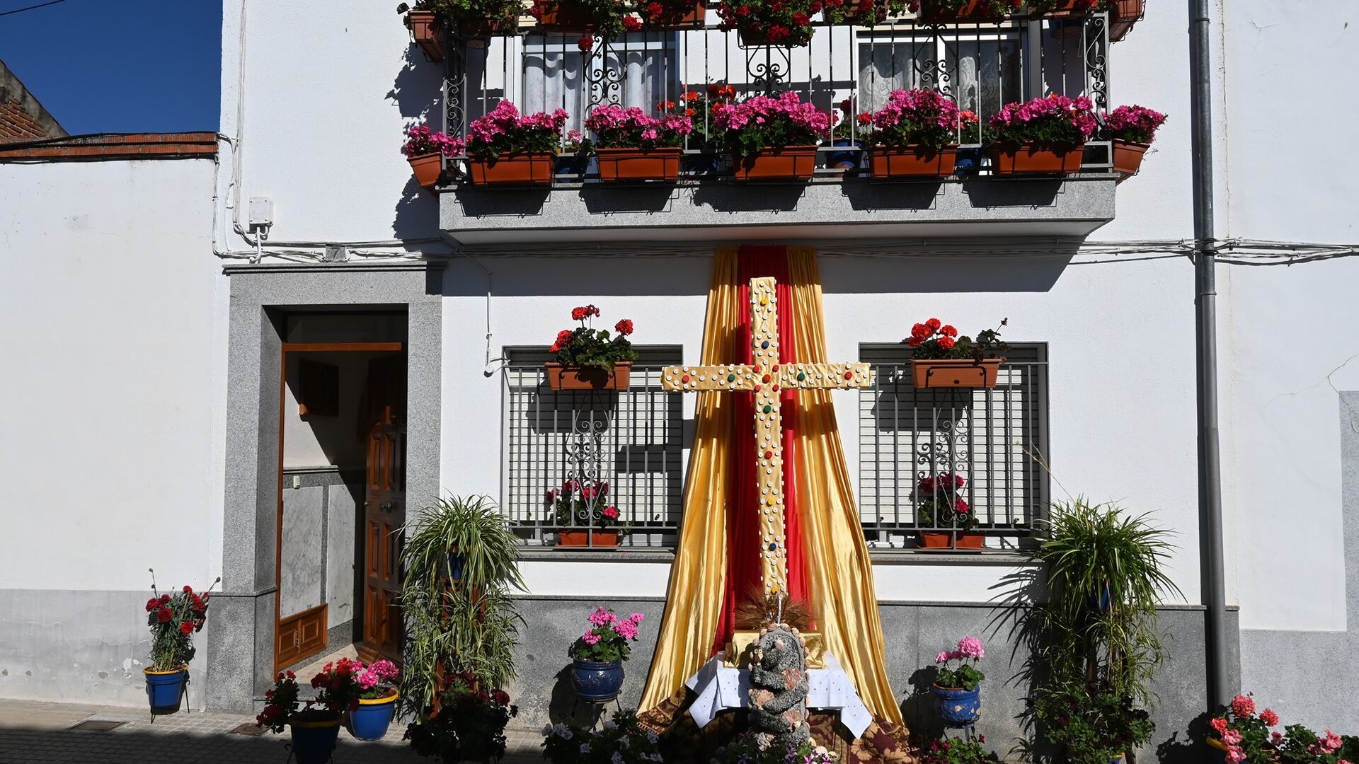 Las Cruces de Mayo de Villanueva de C&oacute;rdoba, en fotograf&iacute;as