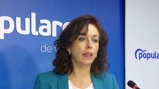 La portavoz del PP en la Diputación, María Luisa Ceballos.