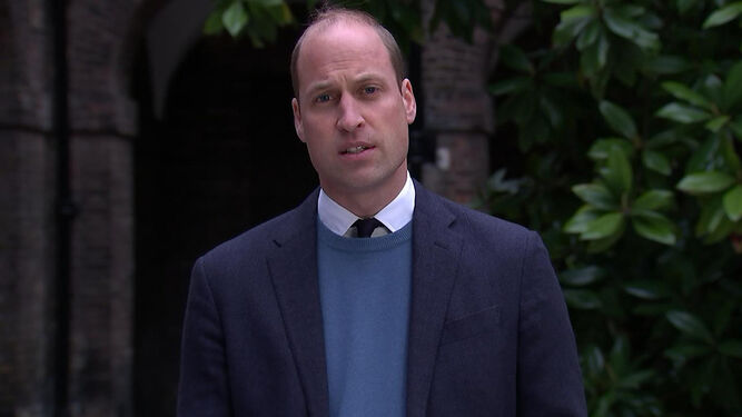 El duque de Cambridge, en el vídeo que difundió este viernes criticando la actuación de la BBC.