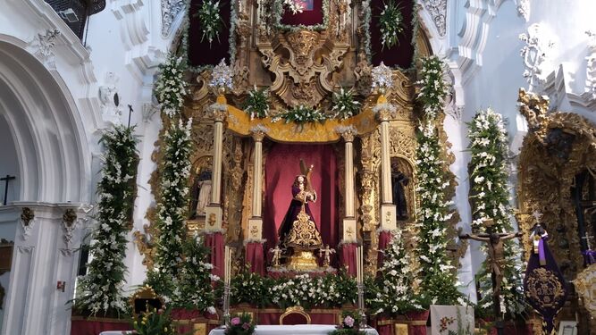 Retablo de Jesús Nazareno en Priego de Córdoba.