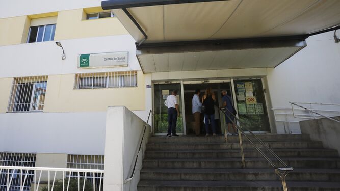 Entrada el centro de salud Fuensanta.