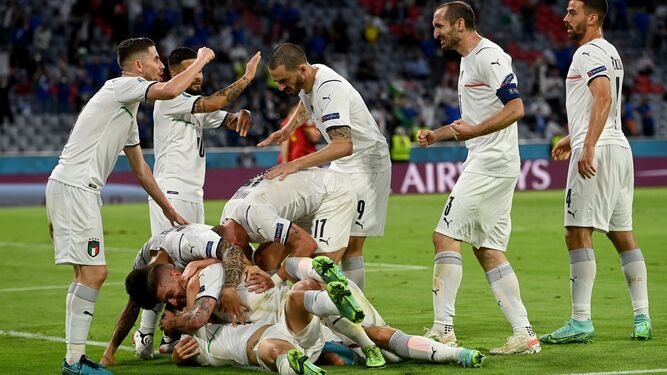 Italia, rival de España en la semifinal de la Eurocopa 2020