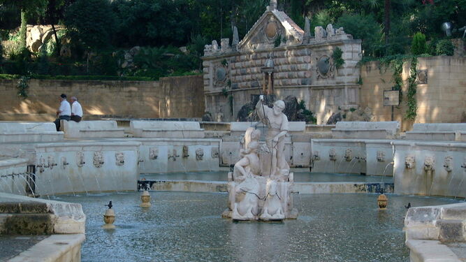 Parque de la Fuente del Rey, en Priego de Córdoba.