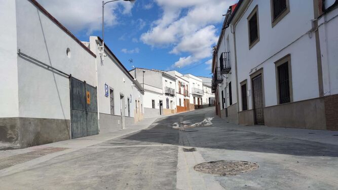 Una calle de Pedro Abad.