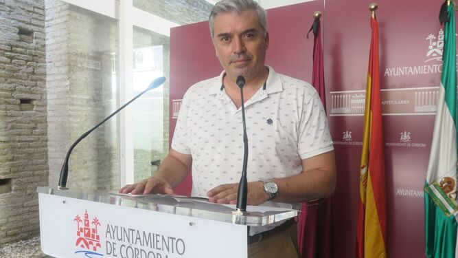 El concejal del PSOE Víctor Montoro.