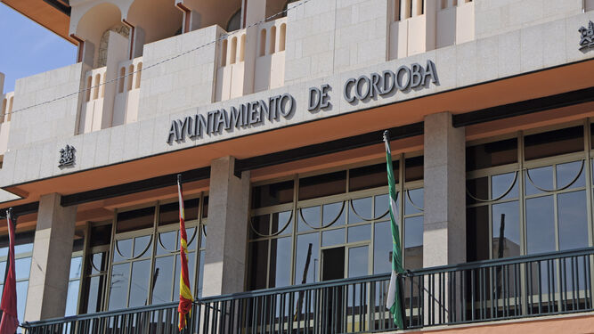 Fachada exterior del Ayuntamiento de Córdoba.