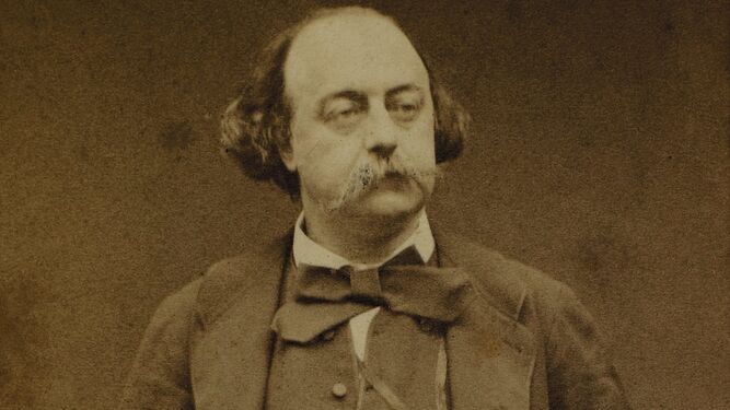 Gustave Flaubert (Ruan, 1821-Croisset, 1880) fotografiado por Étienne Carjat hacia 1860.