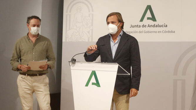 Antonio Repullo y Juan Ramón Pérez presentan informe sobre las ayudas de la Junta al sector agroalimentario en Córdoba