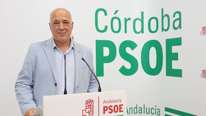 El secretario provincial del PSOE de Córdoba, Antonio Ruiz.