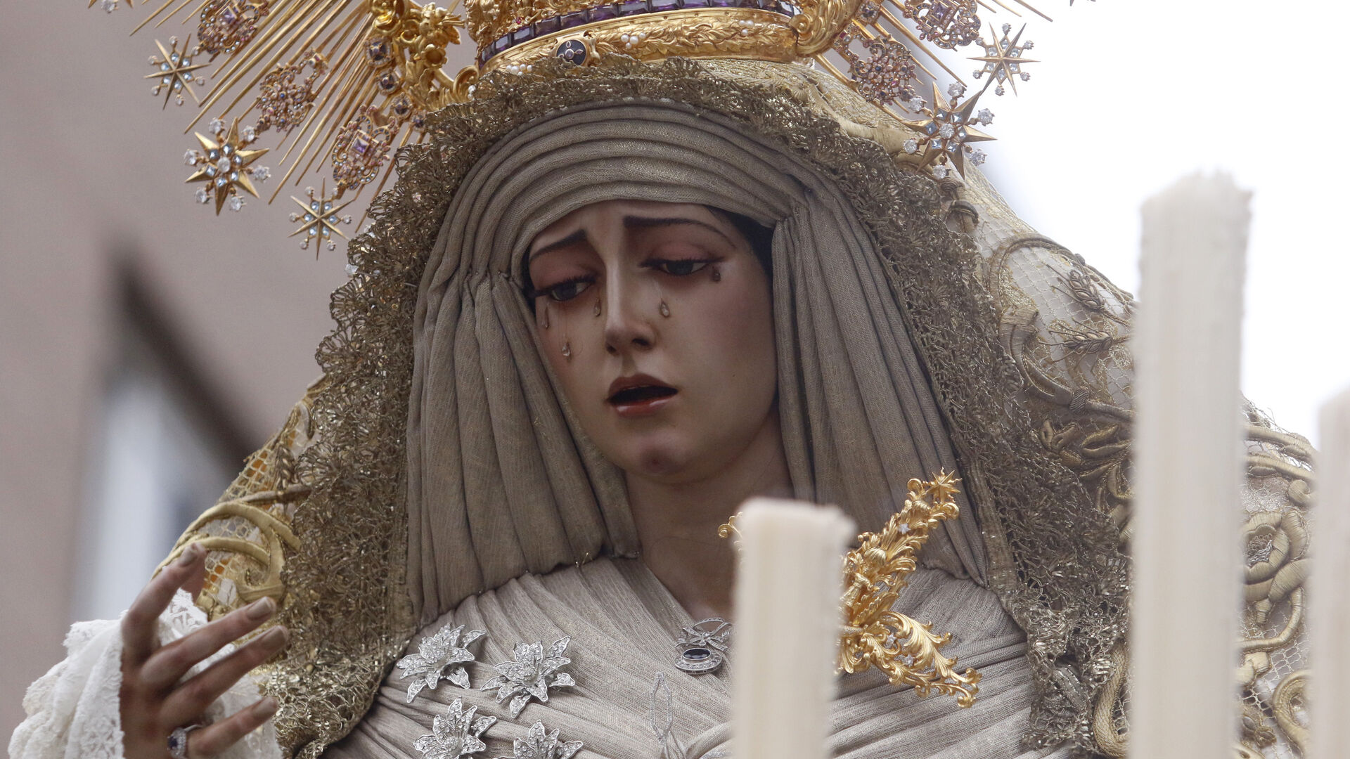 El rosario de la aurora de la Virgen de la Estrella, en im&aacute;genes