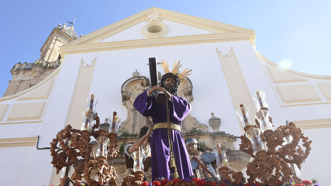 Salida procesional de la Hermandad del Buen Suceso de Córdoba inicia una campaña de recogida de alimentos.