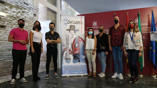 Algunos de los participantes de 'Córdoba Identidades' en la presentación del proyecto.