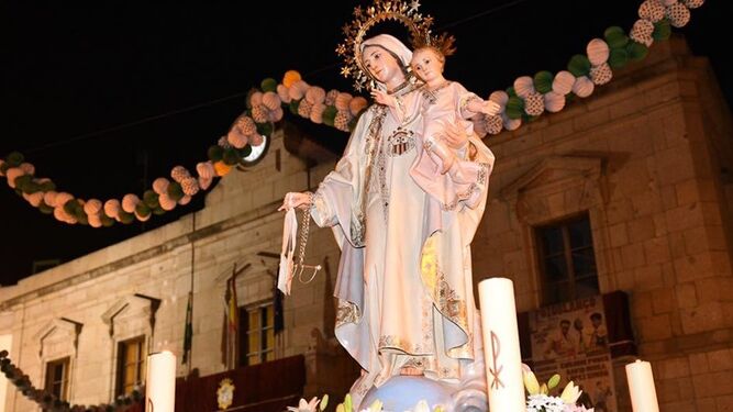 Procesión de la Virgen de las Mercedes de Pozoblanco.