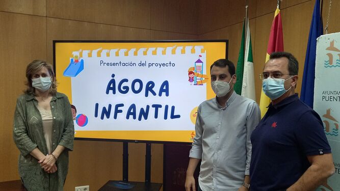 Presentación del proyecto Ágora Infantil en Puente Genil.