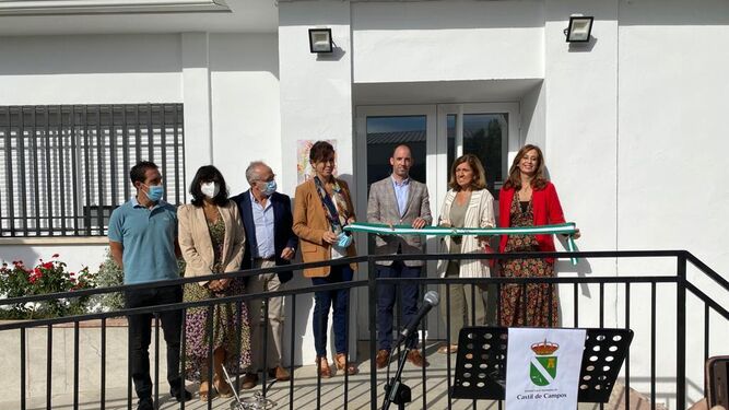 Inauguración del nuevo consultorio auxiliar en Castil de Campos.