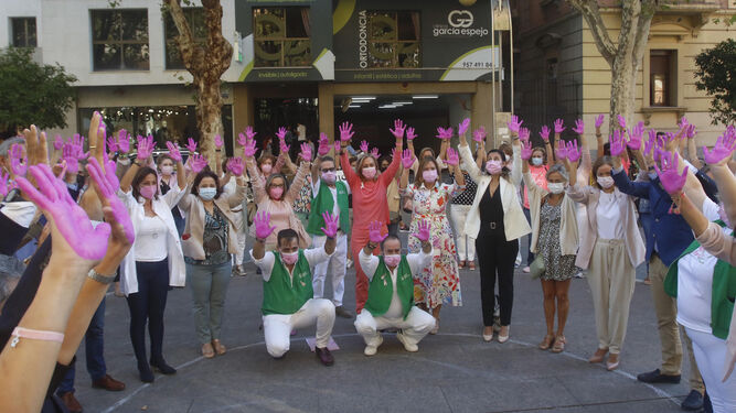 Actos por el Día Mundial del Cáncer de Mama en Córdoba.