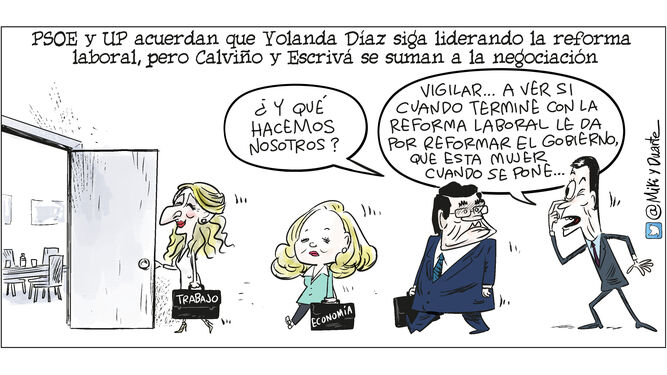 Yolanda Díaz y la reforma laboral