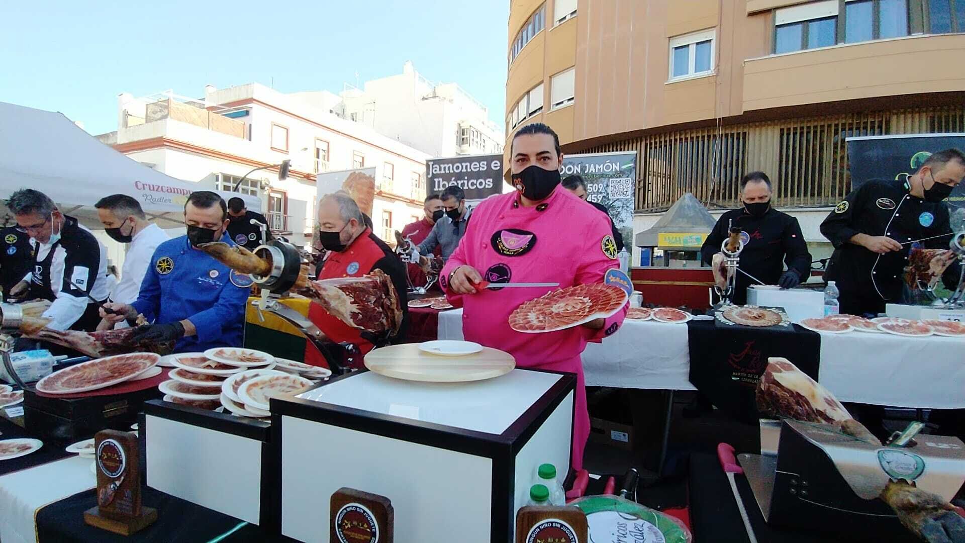 Feria Solidaria de Cortadores de Jam&oacute;n en San Fernando
