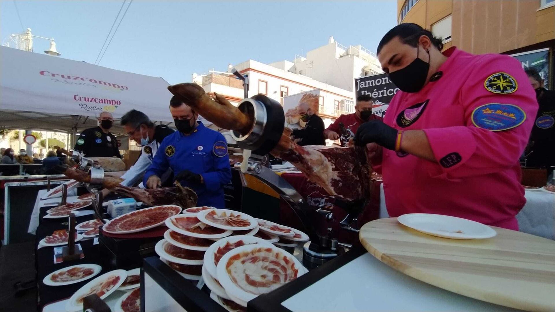Feria Solidaria de Cortadores de Jam&oacute;n en San Fernando