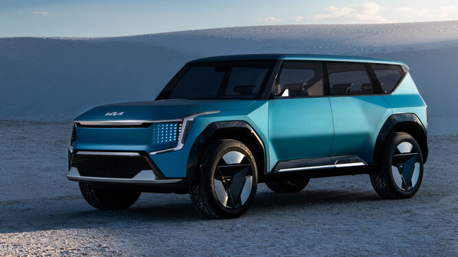 Kia lleva hasta los SUV su plataforma eléctrica de última generación con el Concept EV9