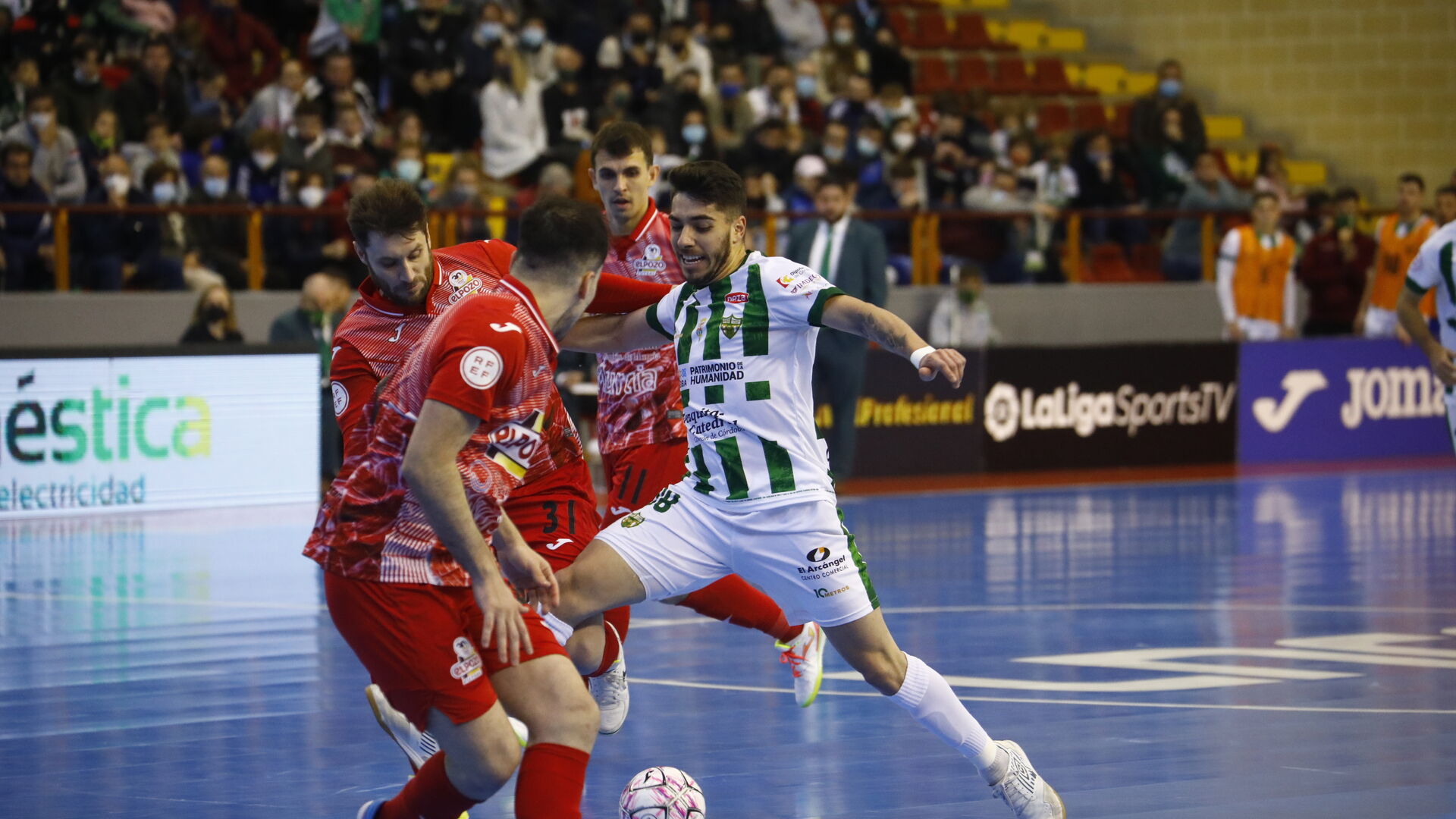 Las im&aacute;genes del duelo entre el C&oacute;rdoba Futsal y ElPozo Murcia
