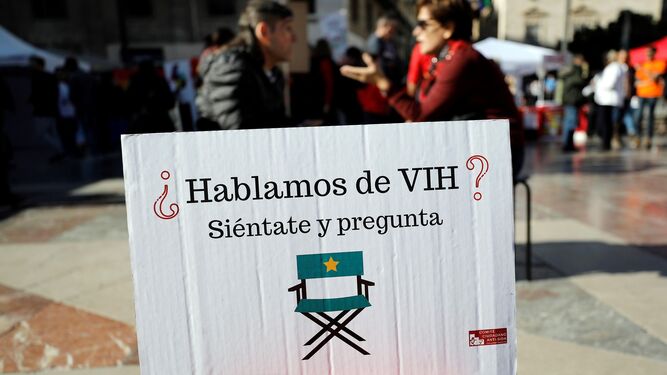 Campaña del Día Mundial de VIH/SIDA en  España