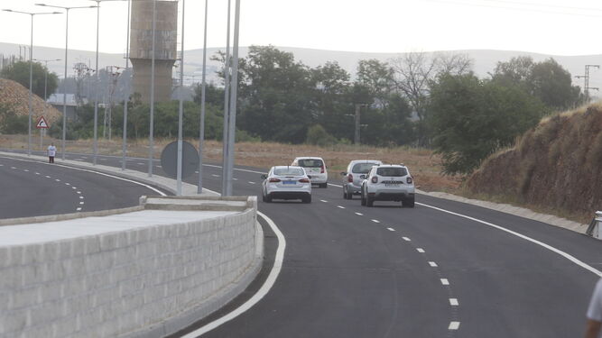 Tráfico en el tramo municipal de la Ronda Norte.