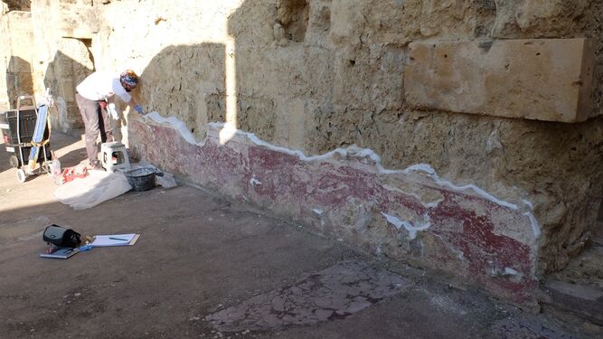 Revestimientos murales de Medina Azahara.