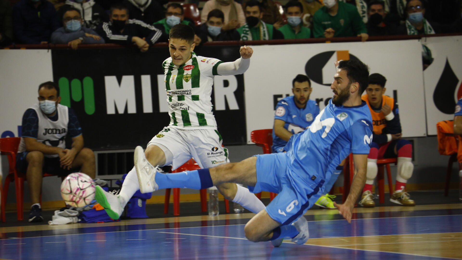 Las im&aacute;genes de la derrota del C&oacute;rdoba Futsal ante el Movistar Inter