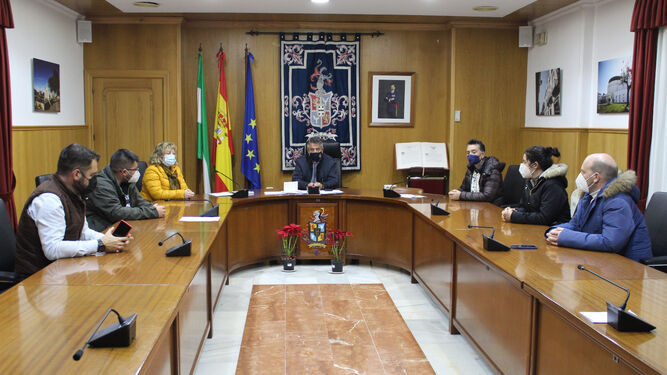 Equipo de gobierno municipal de Hinojosa del Duque.