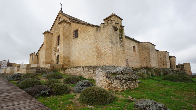 Panorámica del Castillo de Montilla.