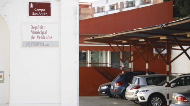 Sede del Depósito Municipal de Vehículos de Córdoba.