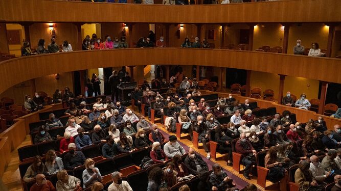 Público en el concierto de Sole Giménez en el Teatro de Las Cortes.
