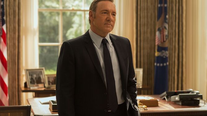 Kevin Spacey, en 'House of cards'