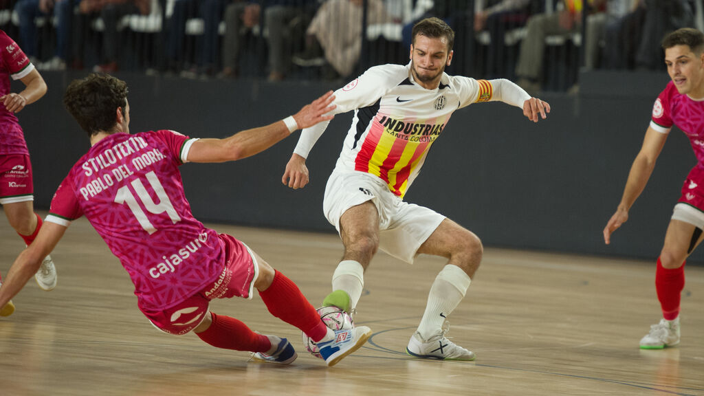 El empate del C&oacute;rdoba Futsal ante Industrias Santa Coloma, en im&aacute;genes