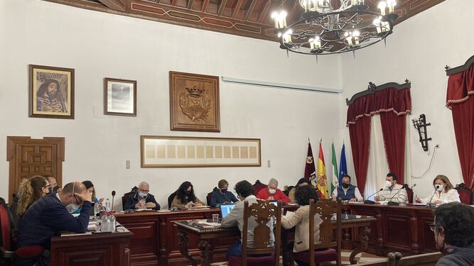 Pleno del Ayuntamiento de Montoro.